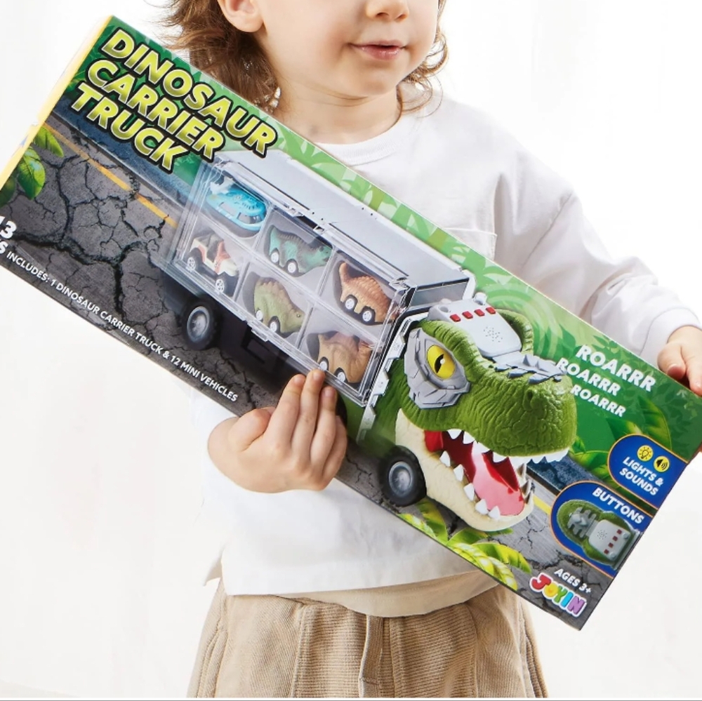 Dinosaur Carrier Truck JOYIN Brand New Nib